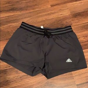 Grey Adidas Soccer Shorts